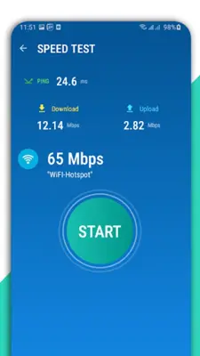 WiFi Analyzer and 5G Speed test android App screenshot 2